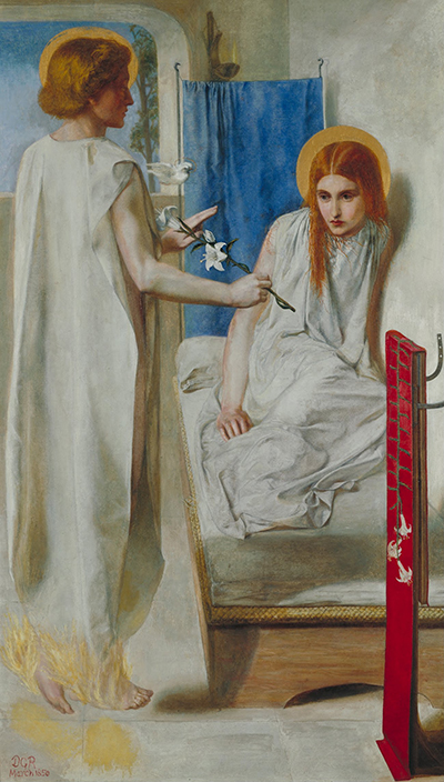 Ecce Ancilla Domini Dante Gabriel Rossetti